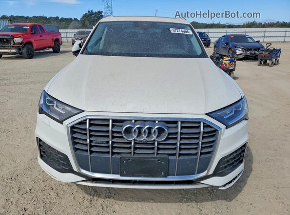 WA1AJAF75MD016361 2021 AUDI Q7 White Հետևի տեսք