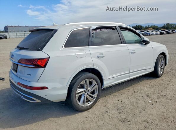 WA1AJAF75MD016361 2021 AUDI Q7 White Հետևի աջ