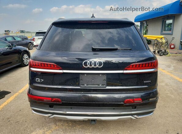 WA1AJAF7XMD023483 2021 AUDI Q7 Black Rear view