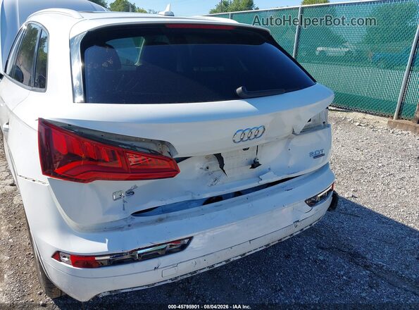 WA1ANAFY0J2037767 2018 AUDI Q5 White Vista frontal