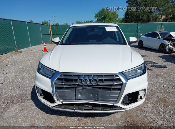 WA1ANAFY0J2037767 2018 AUDI Q5 White Vista interior trasera