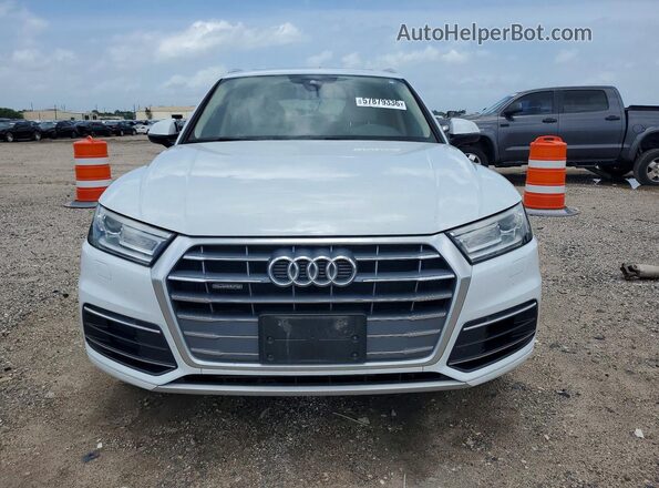 WA1ANAFY0K2045580 2019 AUDI Q5 White წინა ხედი