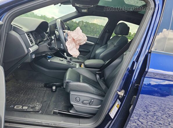 WA1ANAFY0L2121672 2020 AUDI Q5 Blue Vista interior delantera