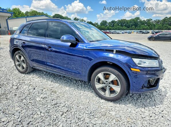 WA1ANAFY0L2121672 2020 AUDI Q5 Blue Delantero derecho