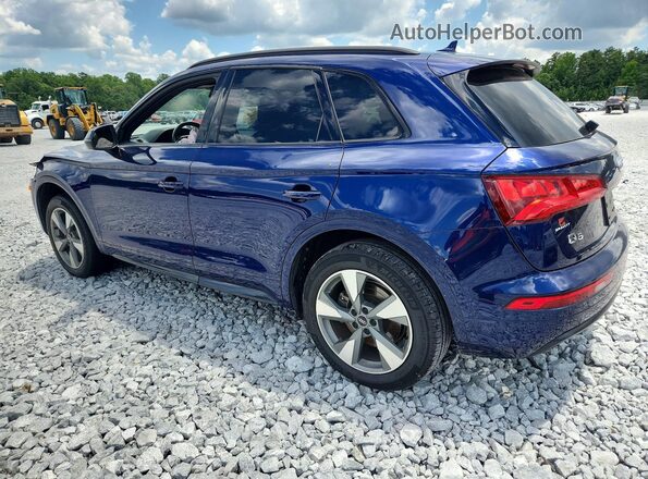 WA1ANAFY0L2121672 2020 AUDI Q5 Blue Trasero izquierdo