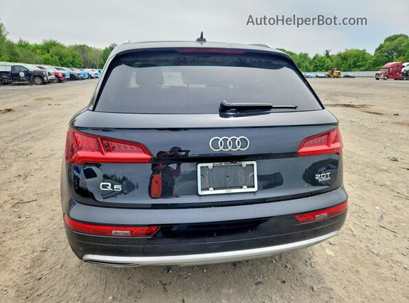 WA1ANAFY1J2016653 2018 AUDI Q5 Black Հետևի տեսք