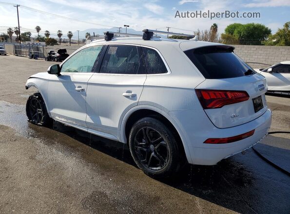 WA1ANAFY2K2125107 2019 AUDI Q5 White Trasero izquierdo