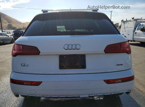 WA1ANAFY2K2125107 2019 AUDI Q5 White Vista trasera