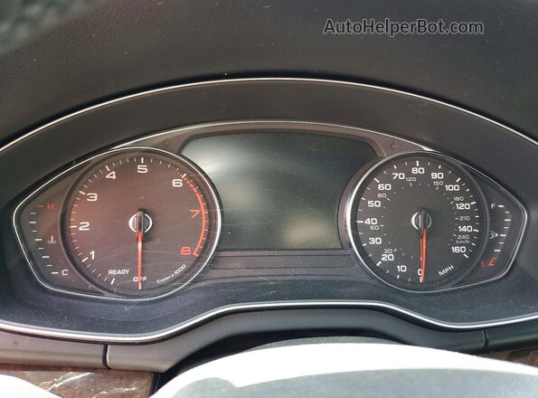 WA1ANAFY2L2019385 2020 AUDI Q5 Gray Սարքավորումների վահանակի տեսք