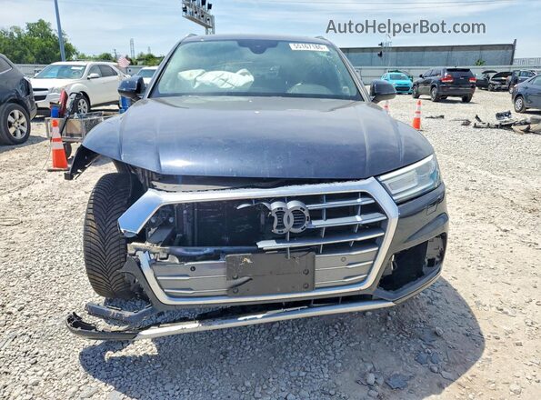 WA1ANAFY2L2064259 2020 AUDI Q5 Black Front view