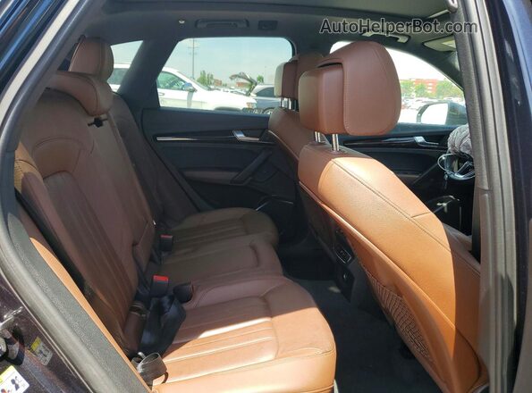 WA1ANAFY2L2064259 2020 AUDI Q5 Black Rear seats view
