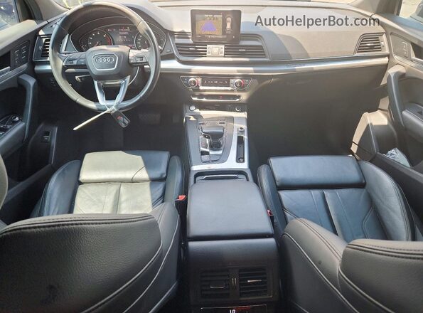 WA1ANAFY2L2114013 2020 AUDI Q5 Blue Առջևի վահանակի տեսք