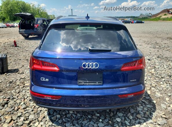 WA1ANAFY2L2114013 2020 AUDI Q5 Blue Հետևի տեսք