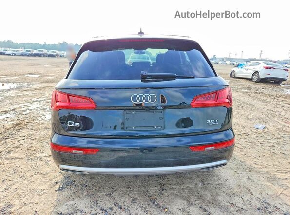 WA1ANAFY3J2101820 2018 AUDI Q5 Black Widok z tyłu