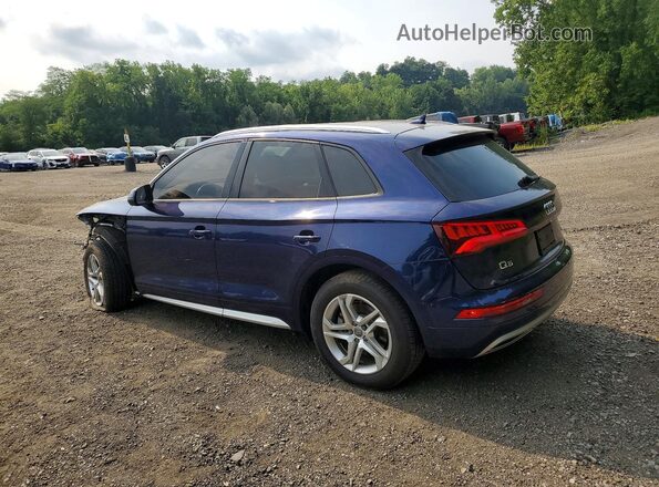 WA1ANAFY3J2163072 2018 AUDI Q5 Blue Trasero izquierdo