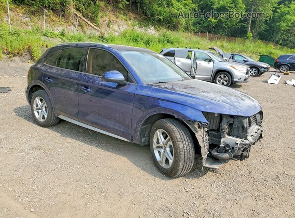 WA1ANAFY3J2163072 2018 AUDI Q5 Blue Delantero derecho