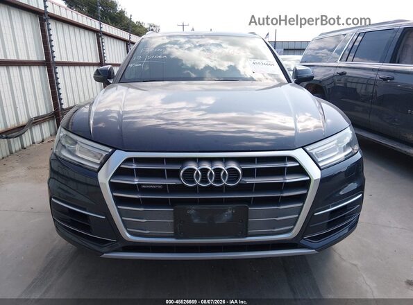 WA1ANAFY3K2057271 2019 AUDI Q5 Navy Вид щитка приладів