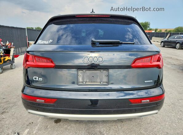 WA1ANAFY3K2111636 2019 AUDI Q5 Black Вид ззаду