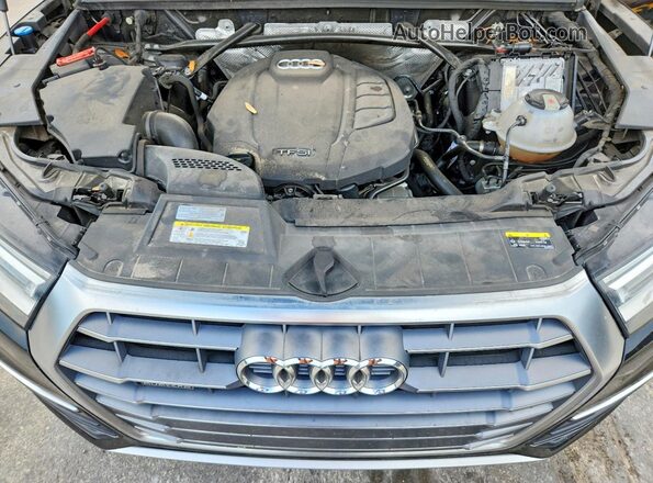 WA1ANAFY3K2111636 2019 AUDI Q5 Black Вид підкапотного простору