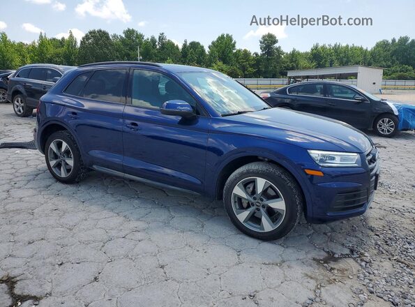 WA1ANAFY3L2083838 2020 AUDI Q5 Синий Передняя правая четверть