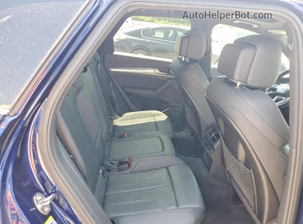 WA1ANAFY3L2083838 2020 AUDI Q5 Синий Вид задних сидений