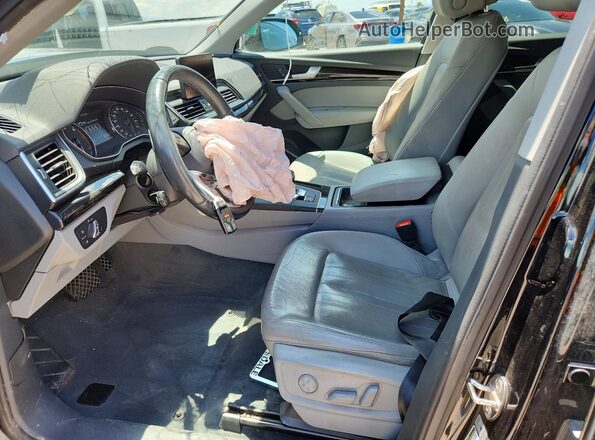 WA1ANAFY5K2118992 2019 AUDI Q5 Black Вид салону спереду