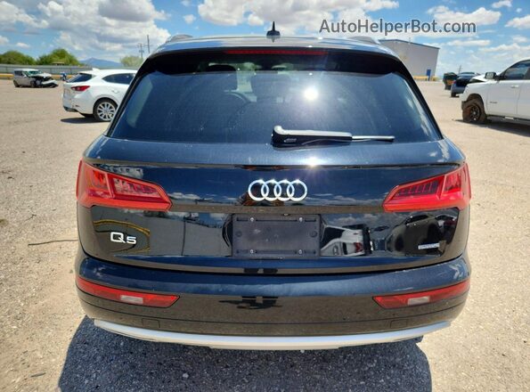 WA1ANAFY5K2118992 2019 AUDI Q5 Black Вид ззаду