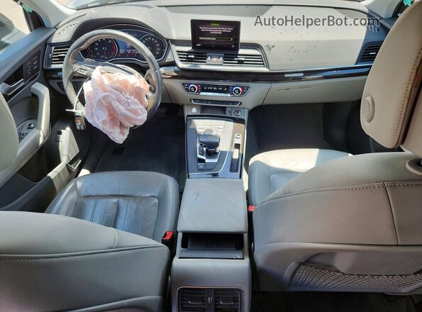 WA1ANAFY5K2118992 2019 AUDI Q5 Black Вид панелі приладів