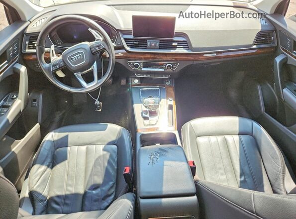 WA1ANAFY7J2003650 2018 AUDI Q5 Black Vista del salpicadero