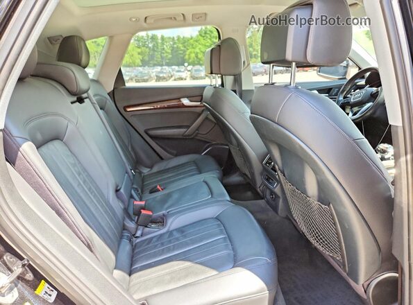 WA1ANAFY7J2003650 2018 AUDI Q5 Black Vista interior trasera