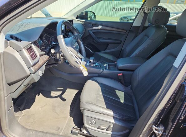 WA1ANAFY7K2062909 2019 AUDI Q5 Черный Вид салона спереди