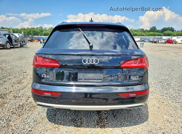 WA1ANAFY8J2002846 2018 AUDI Q5 Black Вид ззаду