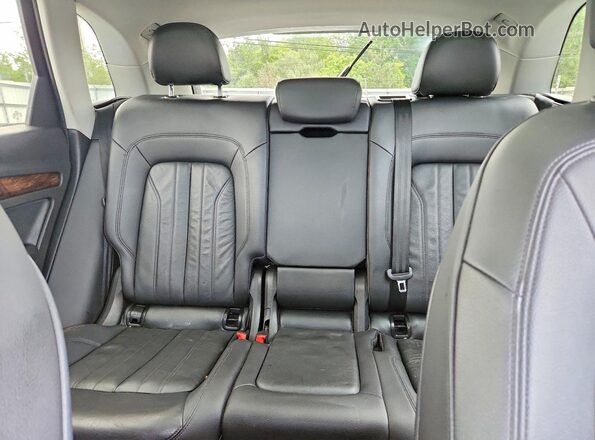 WA1ANAFY8J2002846 2018 AUDI Q5 Black Вид задніх сидінь