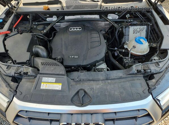 WA1ANAFY8J2002846 2018 AUDI Q5 Black Вид підкапотного простору