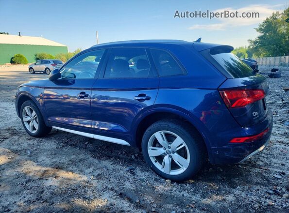 WA1ANAFY8J2005889 2018 AUDI Q5 Blue Հետևի ձախ