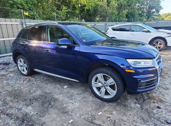 WA1ANAFY8J2005889 2018 AUDI Q5 Blue Առջևի աջ