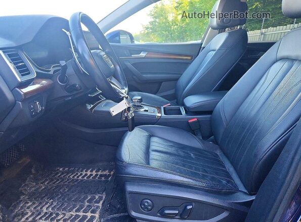 WA1ANAFY8J2005889 2018 AUDI Q5 Blue Սալոնի դիմացի տեսք