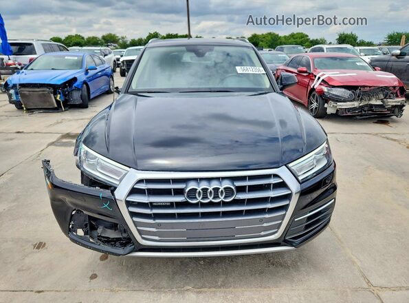 WA1ANAFY8L2051354 2020 AUDI Q5 Black Front view