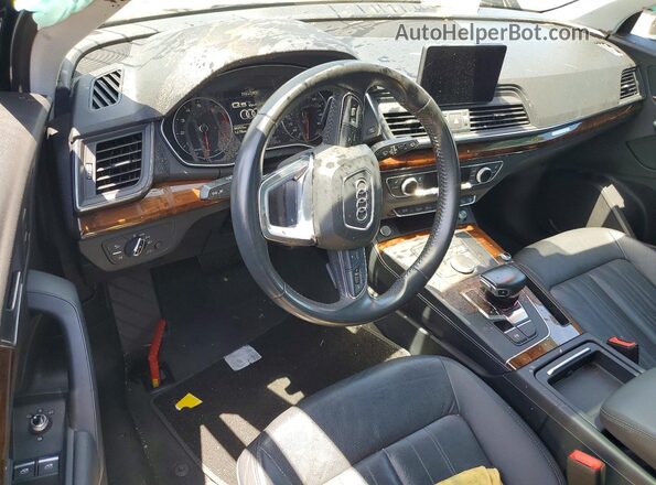 WA1ANAFY9J2006954 2018 AUDI Q5 Черный Вид панели приборов