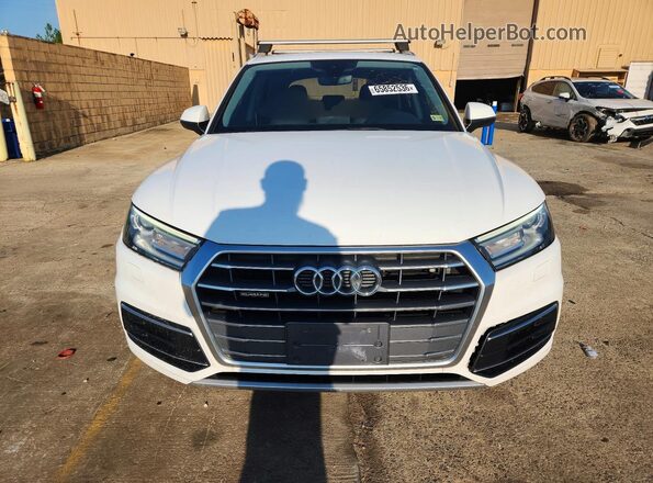 WA1ANAFY9J2010115 2018 AUDI Q5 White Вид спереду
