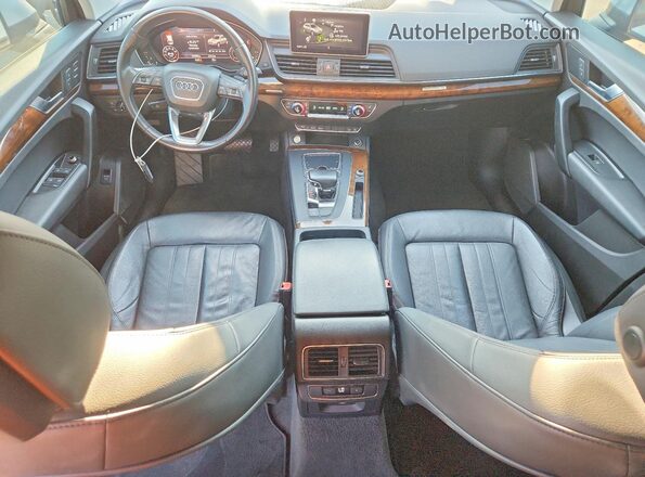 WA1ANAFY9J2010115 2018 AUDI Q5 White Вид панелі приладів