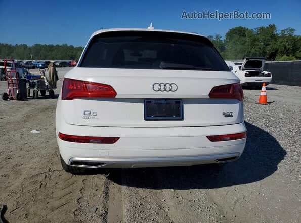 WA1ANAFY9J2017291 2018 AUDI Q5 White უკანა ხედი