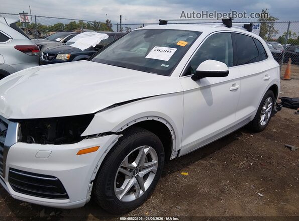 WA1ANAFY9K2115898 2019 AUDI Q5 White Առջևի ձախ երեք քառորդ տեսարան