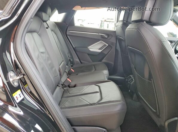 WA1AUCF32M1097773 2021 AUDI Q3 Black Սալոնի հետևի տեսք