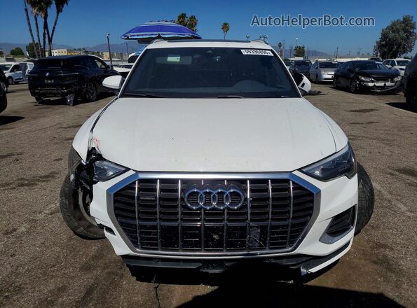 WA1AUCF33M1108201 2021 AUDI Q3 White Widok z przodu