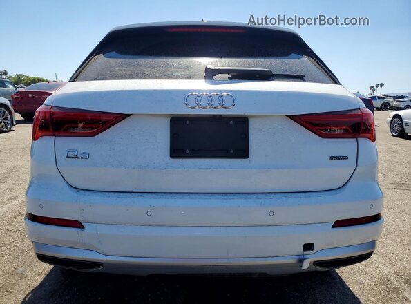 WA1AUCF33M1108201 2021 AUDI Q3 White Widok z tyłu