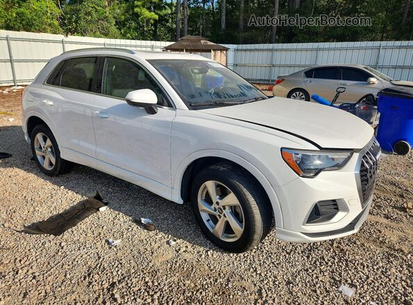 WA1AUCF36M1064372 2021 AUDI Q3 Белый Передняя правая четверть