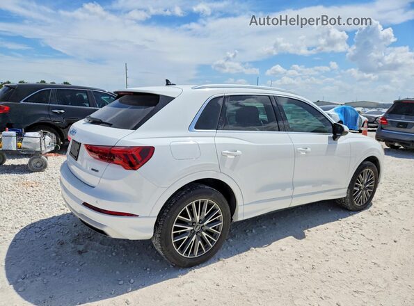 WA1AUCF36N1017442 2022 AUDI Q3 White Задня права чверть