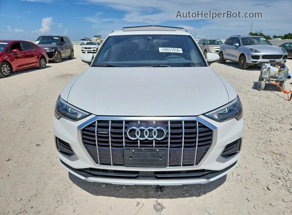 WA1AUCF36N1017442 2022 AUDI Q3 White Вид спереду