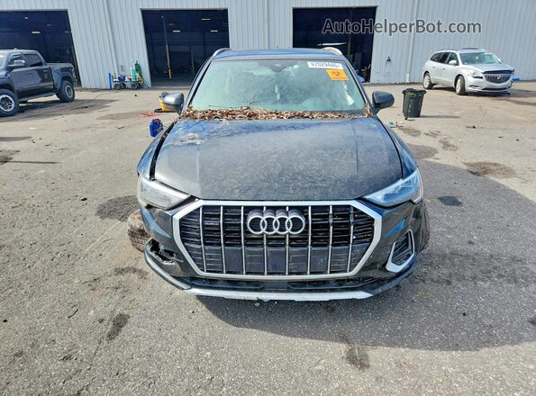 WA1AUCF39M1095101 2021 AUDI Q3 Black Vista de la etiqueta del VIN